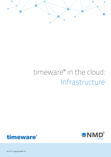 timeware® in the cloud: Infrastructure